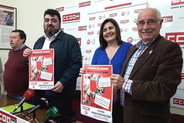 Los sindicatos esperan que el espíritu del 8M llegue a la manifestación por las pensiones del 17M