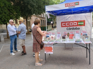 CCOO sale a la calle para mostrar el trabajo sindical que muchas veces es desconocido y pasa desapercibido
